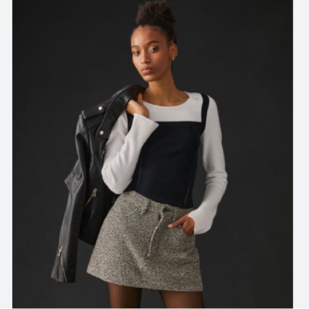 Maeve Layered Illusion Sweater